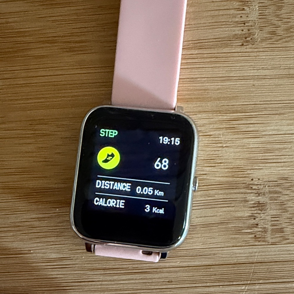 Amazon Pink Smartwatch - Picture 4 of 4